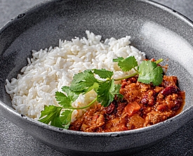 Чили кон карне с рисом